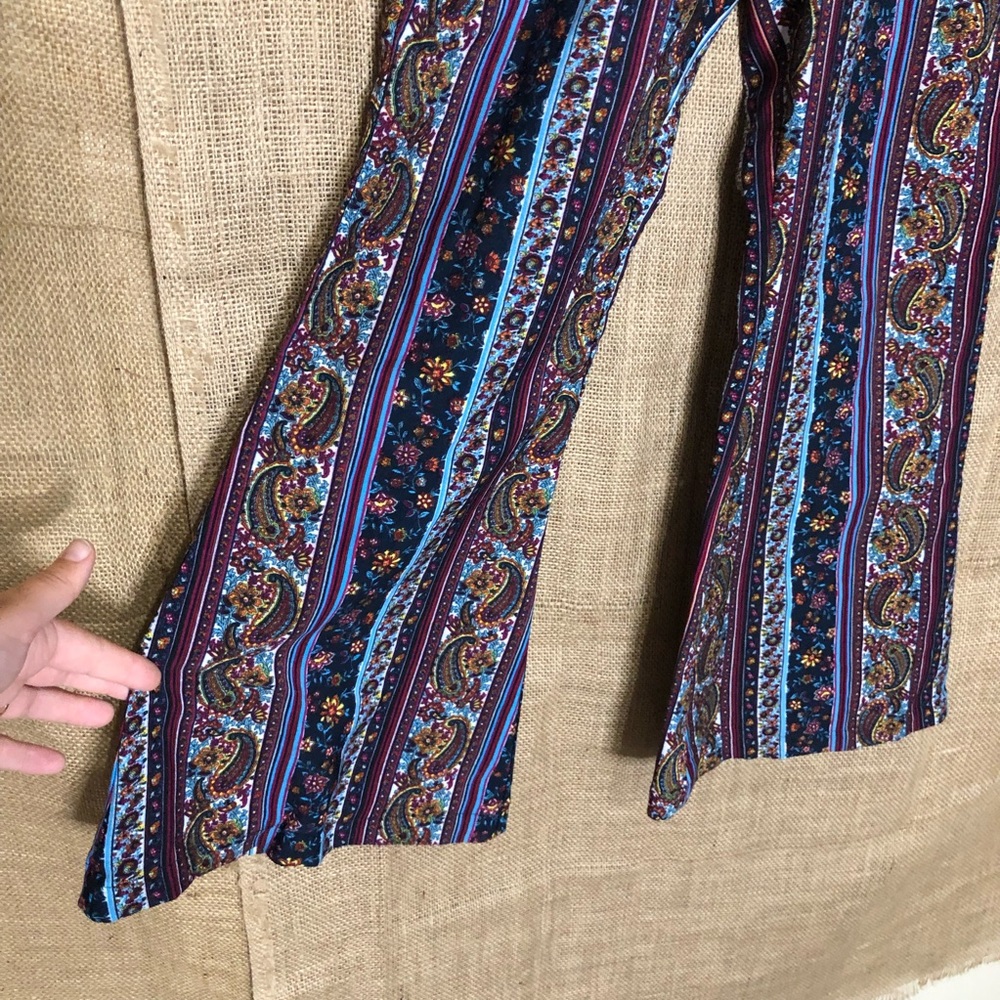 Band of Gypsies SZ XS Bell Bottom Pants Bohemian - Picture 2 of 5